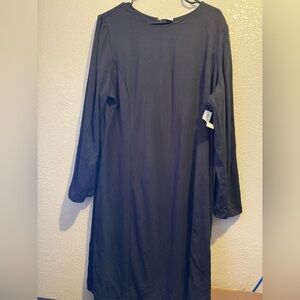 Old Navy Black Long Sleeve Dress XXL